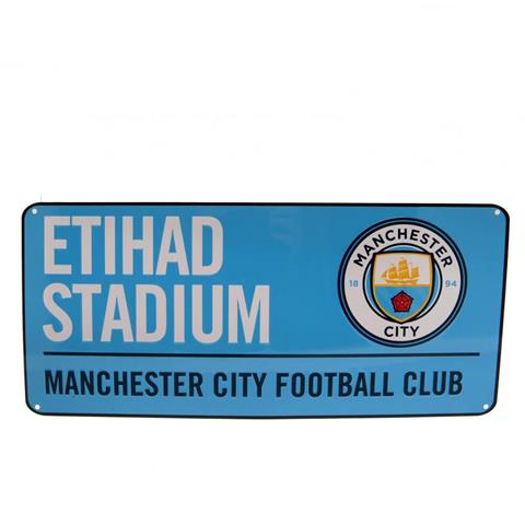 Manchester City F.C Street Sign