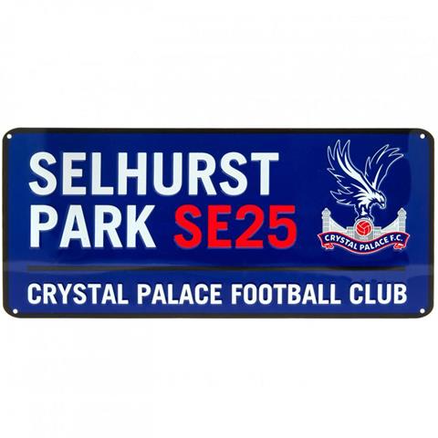 Crystal Palace F.C Street Sign BL