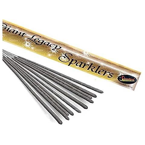 Standard Giant Legacy Sparklers (Pack Of 5)