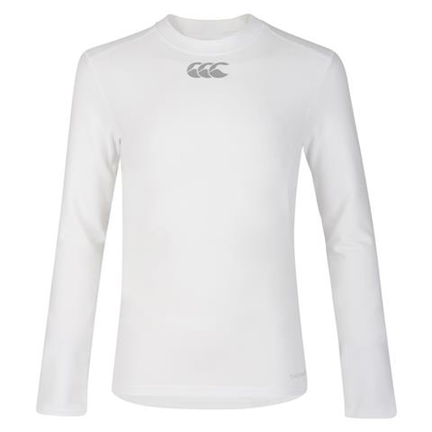 Canterbury Junior Thermoreg Long Sleeved Top White
