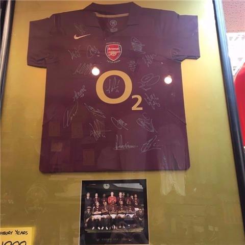 Arsenal 2005-06 Signed Shirt 
