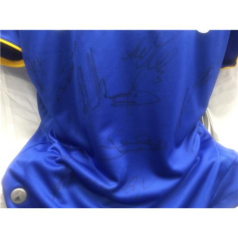 Chelsea Home Multi-Signed Shirt 2008/09 - 13 Signatures - Stock 71