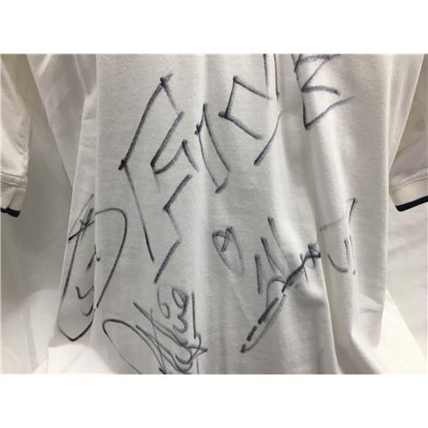Adidas T-Shirt Signed By Members Of Pop Group Five (5ive) - Stock 93