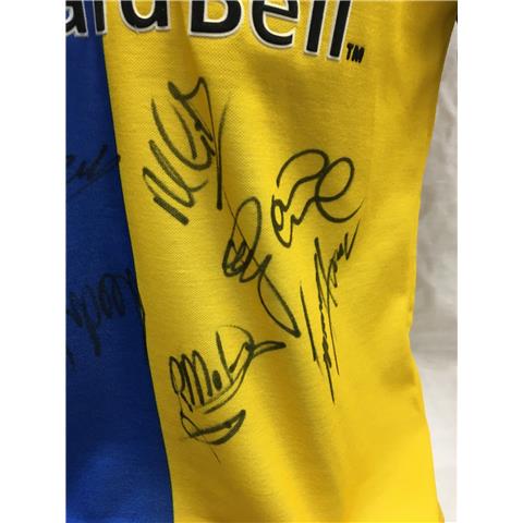 Leeds United Away Multi-Signed Shirt 1997/99 - 6 Signatures - Stock LU1