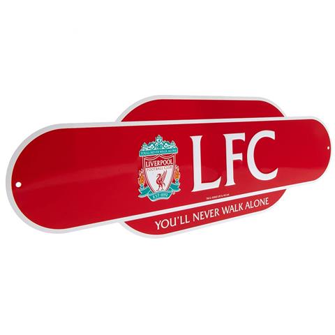 Liverpool F.C Colour Retro Sign