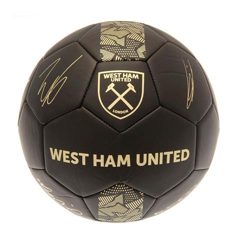 West Ham United F.C Sig Gold Phantom Skill Ball