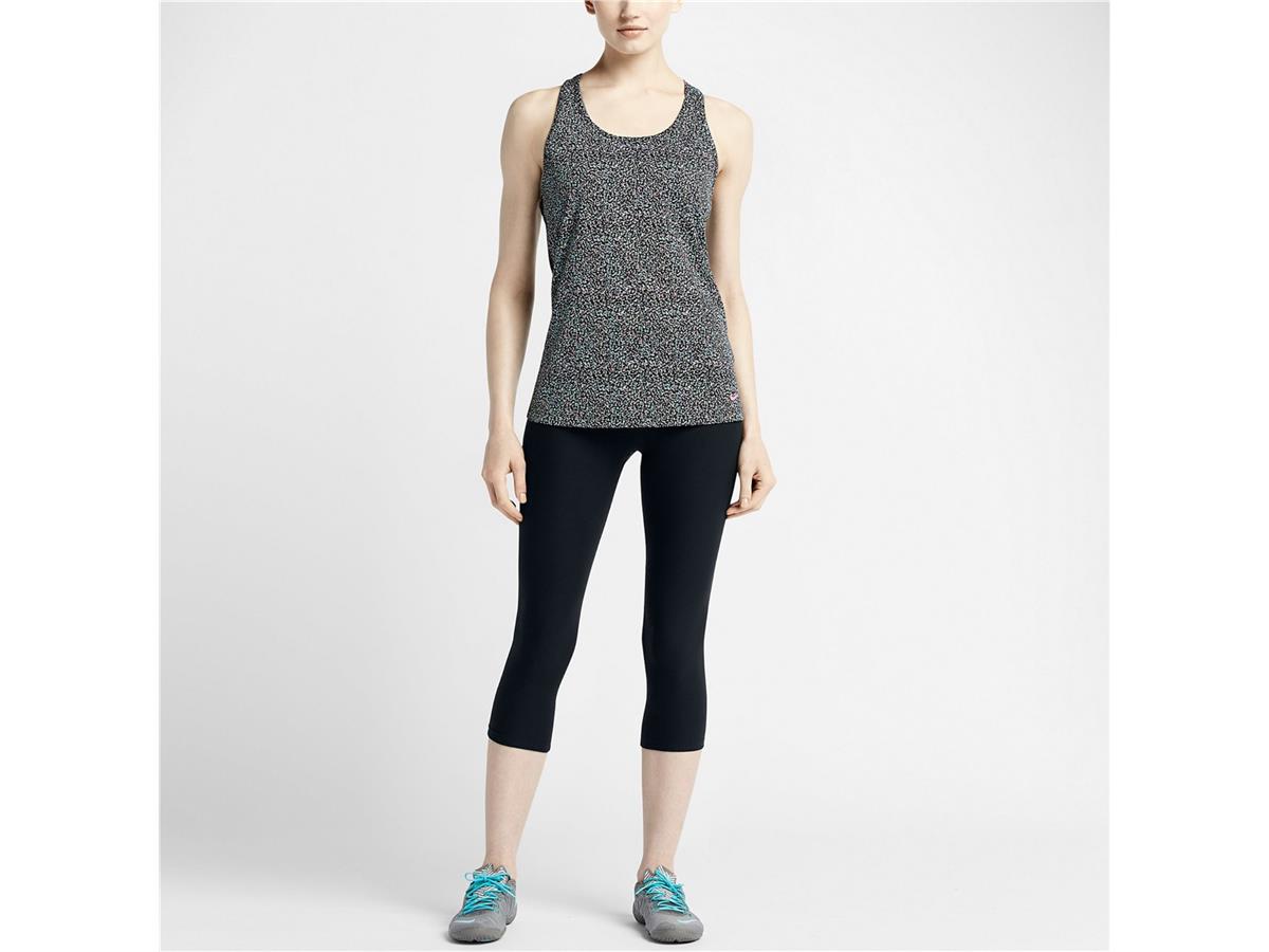 Nike Women's Legend 2.0 Swift Tight Capris - Midnight Turq - Size
