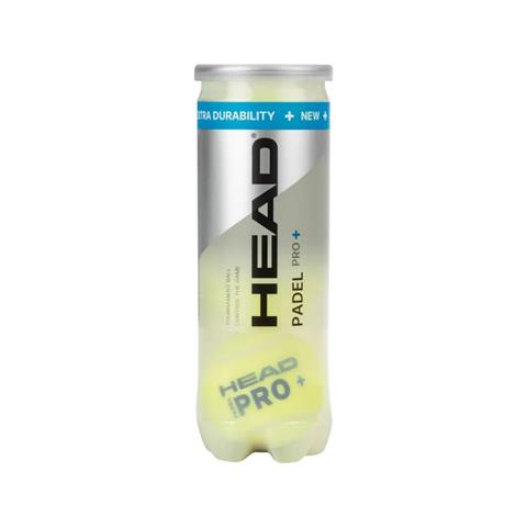 Head Padel Pro+ Balls (Tube Of 3)