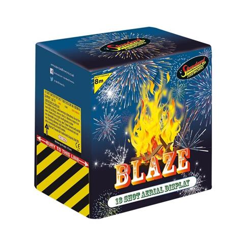 Standard Blaze 18 Shot Cake