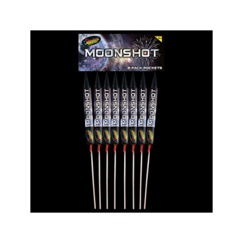 Standard Moonshot Rockets (Pack Of 8)