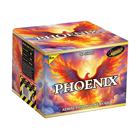 Standard Phoenix 40 Shot Roman Candle Cake