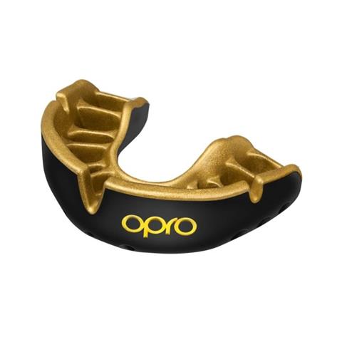 OPRO Gold Self-Fit Mouthgaurd Black/Gold