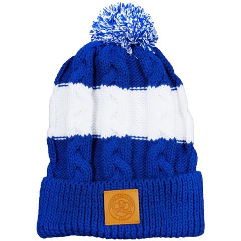 Queens Park Rangers Chunky Cable Blue/White Hat