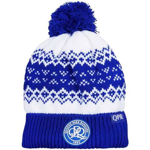 Queens Park Rangers Fairisle Bobble Hat