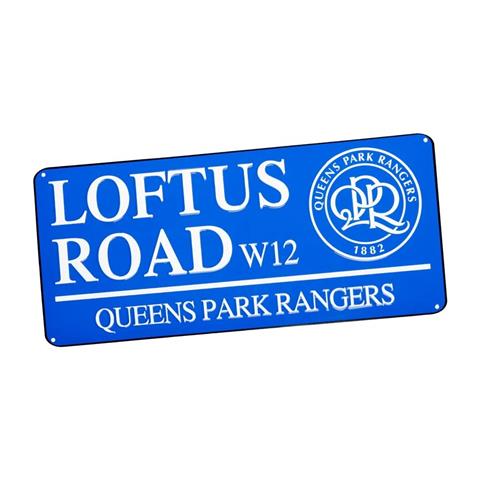 Queens Park Rangers Royal Metal Street Sign