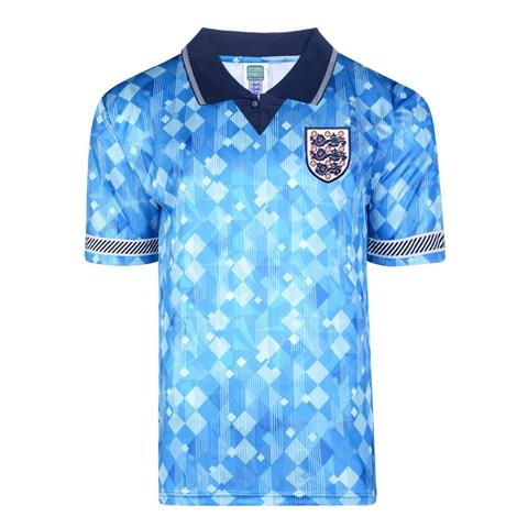 Score Draw England 1990 World Cup Third Shirt