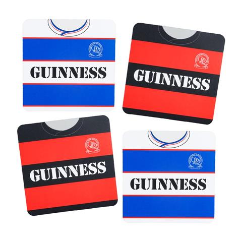 Queens Park Rangers Retro Coaster 4 Pack