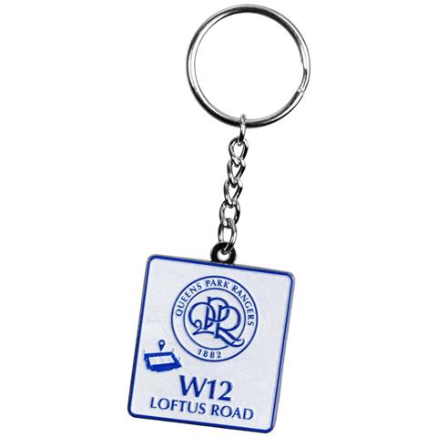 Queens Park Rangers Route Keyring