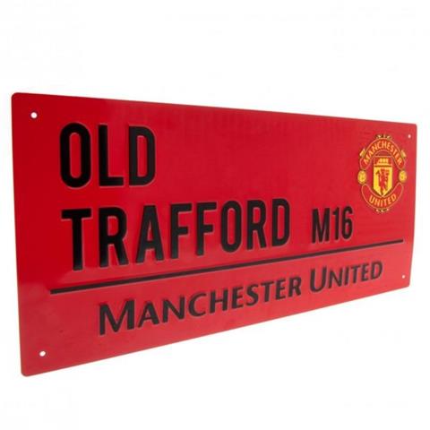 Manchester United F.C Street Sign RD