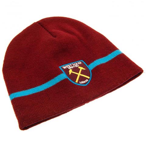 West Ham United F.C Stripe Beanie