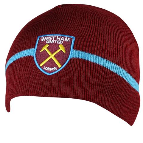 West Ham United F.C Stripe Beanie