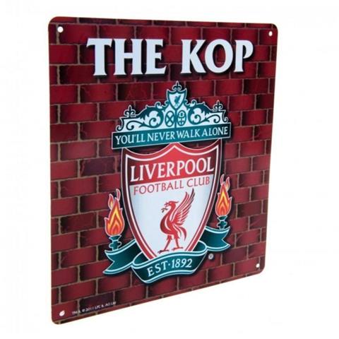 Liverpool F.C The Kop Sign