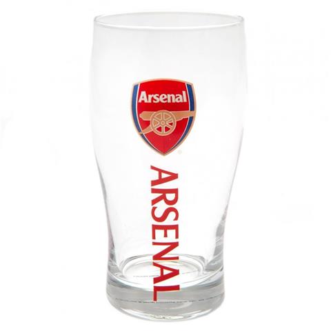 Arsenal F.C Tulip Pint Glass