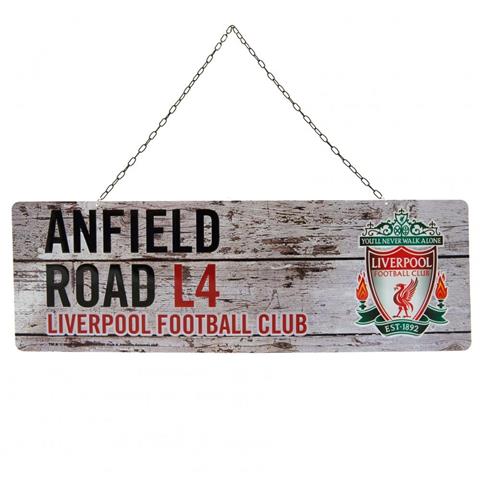 Liverpool F.C Rustic Garden Sign