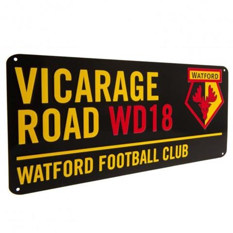 Watford F.C Street Sign BK