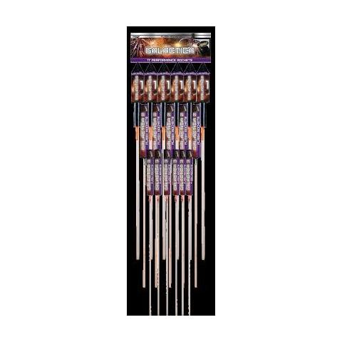 Standard Galactica Rockets (Pack Of 17)