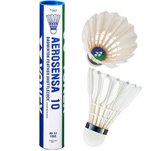Yonex Aerosensa 10 Feather Shuttles (Tube Of 12)
