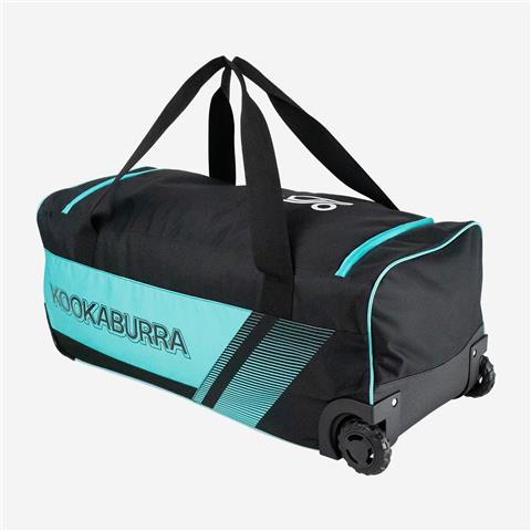 Kookaburra 9500 Wheelie Bag Black/Teal