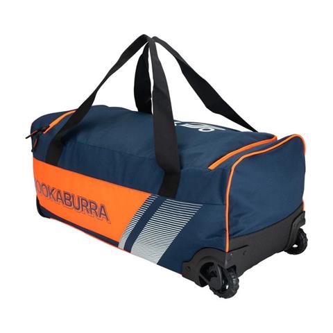 Kookaburra 9500 Wheelie Bag Navy/Orange