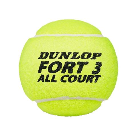 Dunlop Fort All Court Tennis Balls (Tube Of 4)