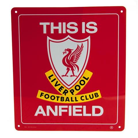 Liverpool F.C This Is Anfield Sign