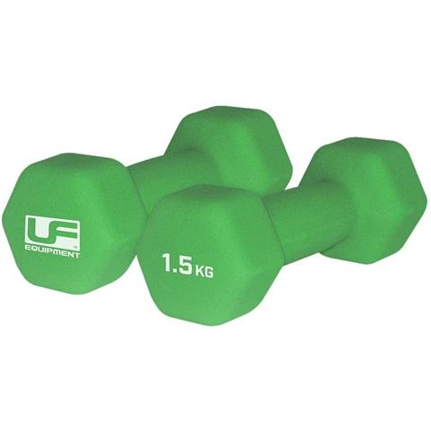 Urban Fitness Hex Dumbbells - Neoprene Covered (Pair) 1.5 Kg