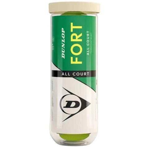 Dunlop Fort All Court Tennis Balls (Tube Of 4)