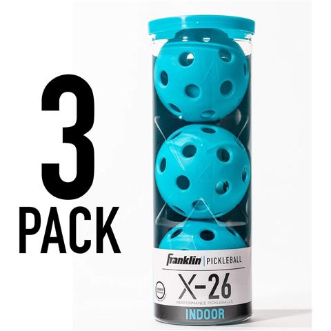 Franklin Indoor X-26 Pickleball (Set Of 3)