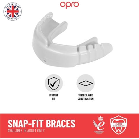 OPRO Snap-Fit Braces Adult Mouthguard Royal