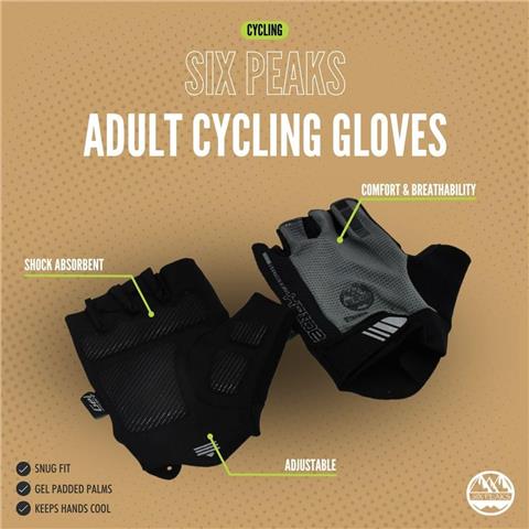 Six Peaks Adult Cycling Gloves