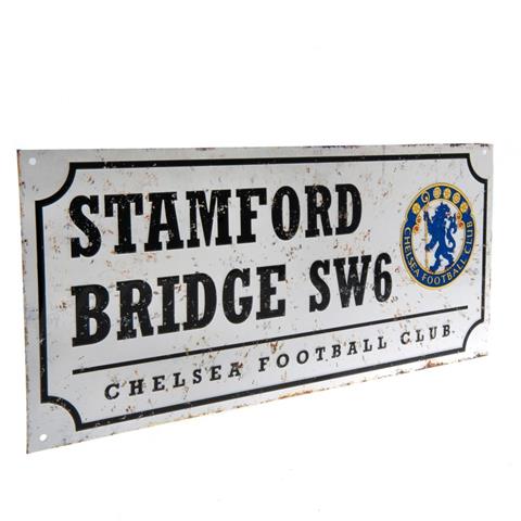 Chelsea F.C Retro Street Sign