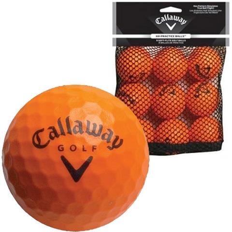 Callaway Orange Soft Flight Golf Balls (Pack Of 9)