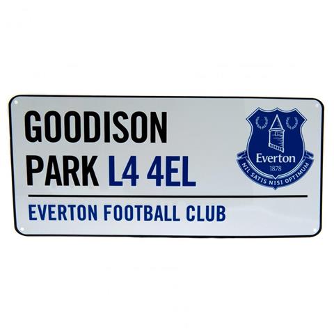 Everton F.C Street Sign