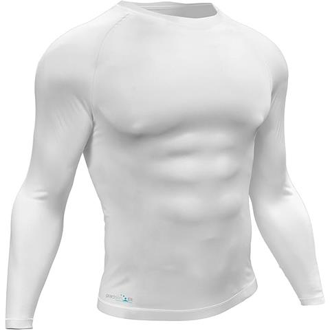 Precision Adult Baselayer White Top