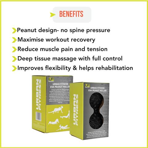 Urban Fitness EVA Peanut Roller