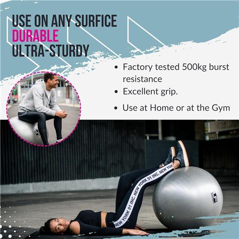 Urban Fitness 500KG Swiss Ball 75 CM