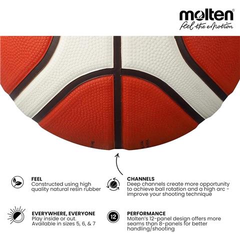 Molten 2010 Deep Channel Basketball