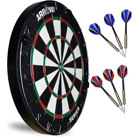 Arrow 180 Bristle Dartboard Set