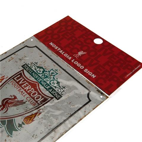 Liverpool F.C Retro Logo Sign