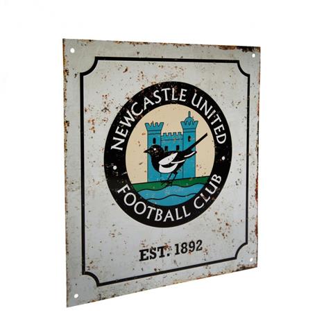 Newcastle United F.C Retro Sign